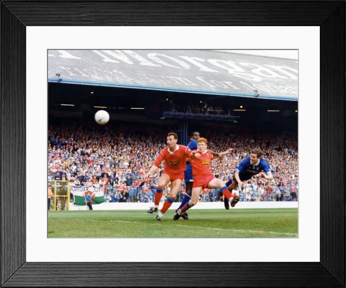 Framed Print : English League Division Three match at Ninian Park. Cardiff City 2 v Shrewsbury Framed Print : English League Division Three match at Ninian Park. Cardiff City 2 v Shrewsbury