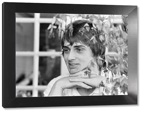 Mike Oldfield, musician and composer, pictured at home in Denham, Bucks, 25th August 1982