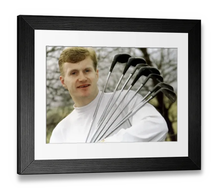 Framed Print : John McGinlay football player for Bolton FC. February 1994