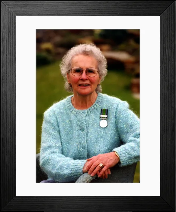 Framed Print : World War Two - Second World War - Linda Shrigley, born in Dipton, County Durham Framed Print : World War Two - Second World War - Linda Shrigley, born in Dipton, County Durham