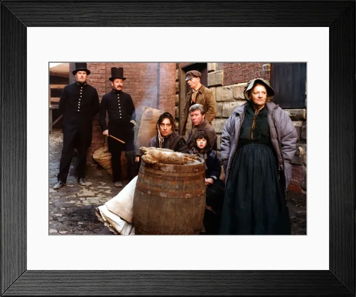 Framed Print : Television Programme The filming of the Catherine Cookson drama The Glass