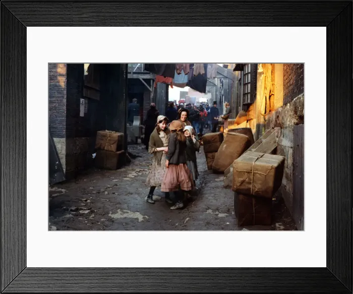 Framed Print : Television Programme The filming of the Catherine Cookson drama The Glass Framed Print : Television Programme The filming of the Catherine Cookson drama The Glass