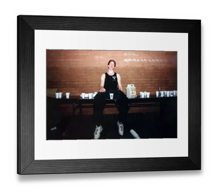 Framed Print : Television Programme Gladiators Entertainment Programme Hundreds of