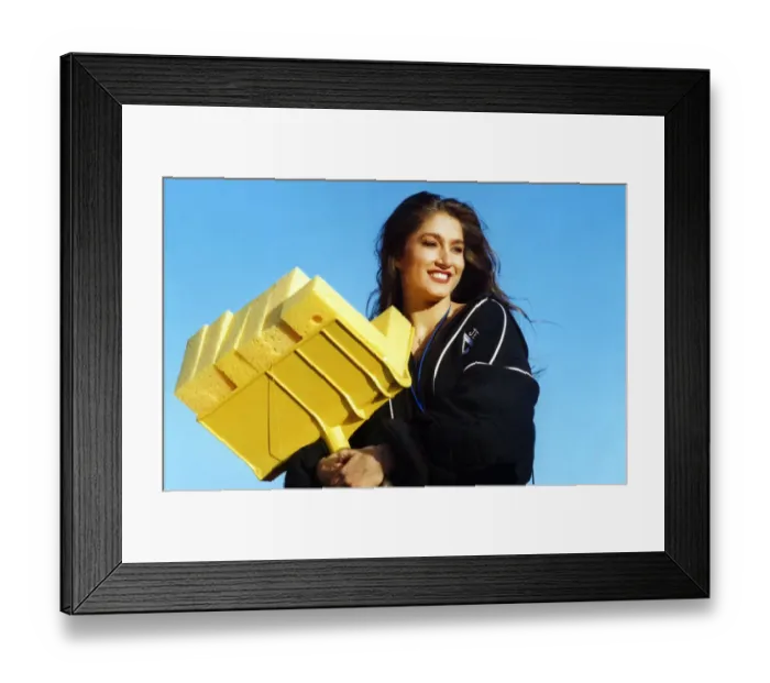 Framed Print : Television Programme Television Programme Gladiators
