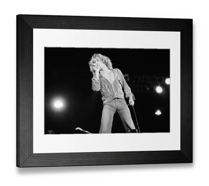 Framed Print : The Who rock group in concert at The Valley, home ground of Charlton Athletic Football Framed Print : The Who rock group in concert at The Valley, home ground of Charlton Athletic Football