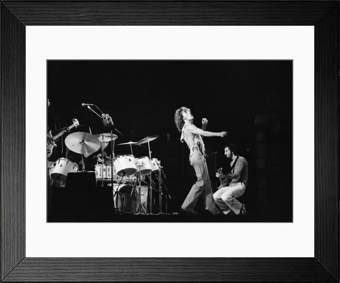 Framed Print : The Who rock group in concert at the Empire Pool, Wembley Framed Print : The Who rock group in concert at the Empire Pool, Wembley