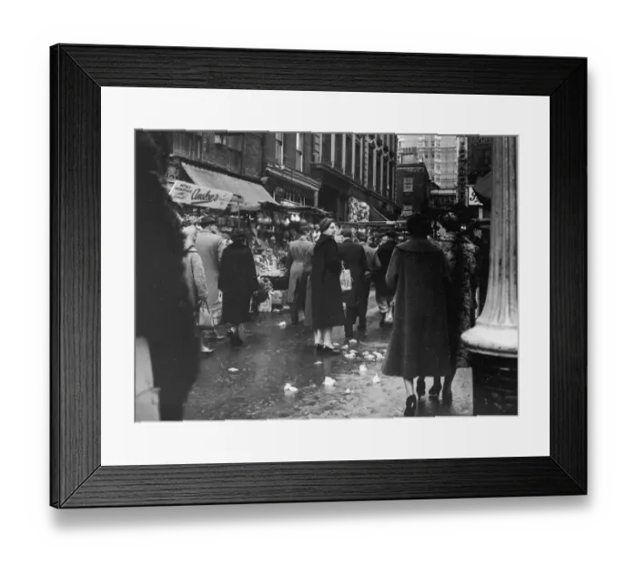 Framed Print : Scenes of Rupert Street, Soho. CIrca 1955 Framed Print : Scenes of Rupert Street, Soho. CIrca 1955