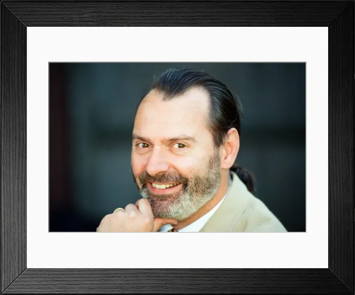 Framed Print : Comedian Denny Hodge 23rd June 1995 Framed Print : Comedian Denny Hodge 23rd June 1995