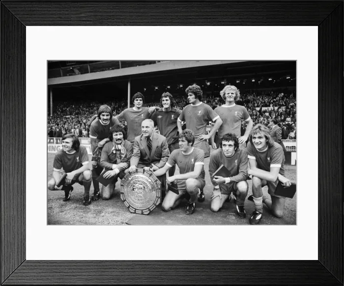 Framed Print : Charity Shield match at Wembley Stadium. Leeds United 1 v Liverpool 1 Framed Print : Charity Shield match at Wembley Stadium. Leeds United 1 v Liverpool 1