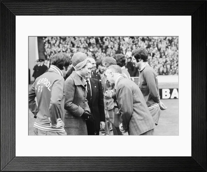 Framed Print : FA Cup Final at Wembley Stadium between Liverpool and Newcastle United Framed Print : FA Cup Final at Wembley Stadium between Liverpool and Newcastle United