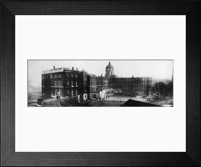 Framed Print : A general view of the Royal Bethlem Hospital (Corruptly called Bedlam)
