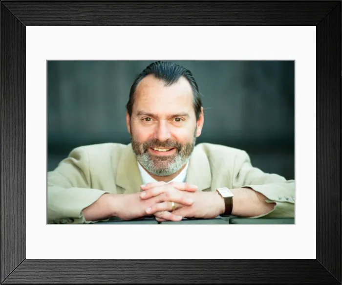 Framed Print : Comedian Denny Hodge 23rd June 1995 Framed Print : Comedian Denny Hodge 23rd June 1995