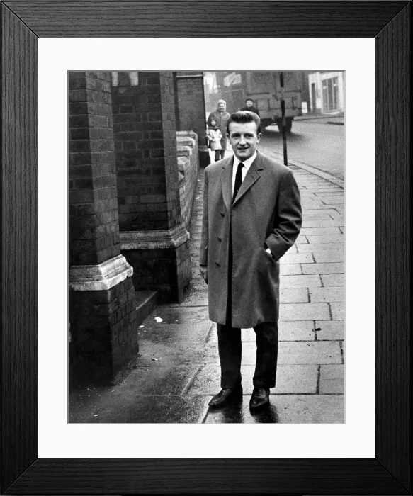 Framed Print : Tottenham Hotspurs winger Terry Dyson outside Enfield Magistrates court today 20th