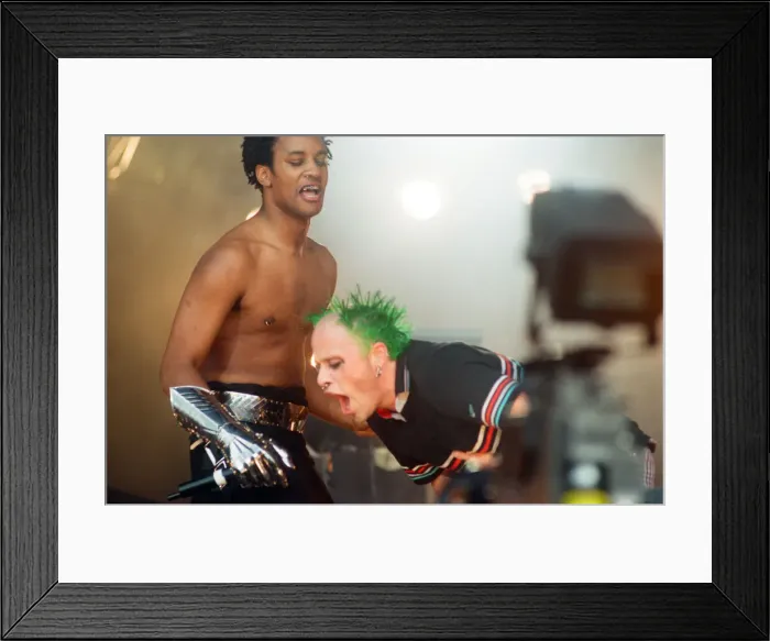 Framed Print : T in the Park Music Festival, Strathclyde Park, Lanarkshire, Scotland, 13th July 1996