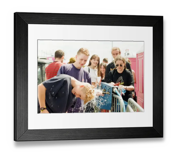 Framed Print : T in the Park Music Festival, Strathclyde Park, Lanarkshire, Scotland, 13th July 1996
