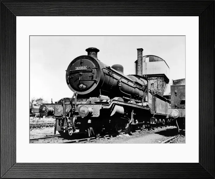 Framed Print : Southern Railway Class K Steam locomotive number steams out of the sheds, circa 1965 Framed Print : Southern Railway Class K Steam locomotive number steams out of the sheds, circa 1965