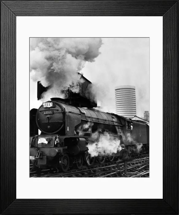 Framed Print : London & North Eastern Railway -Class A1 4-6-2 - Peppercorn pacific steam locomotive