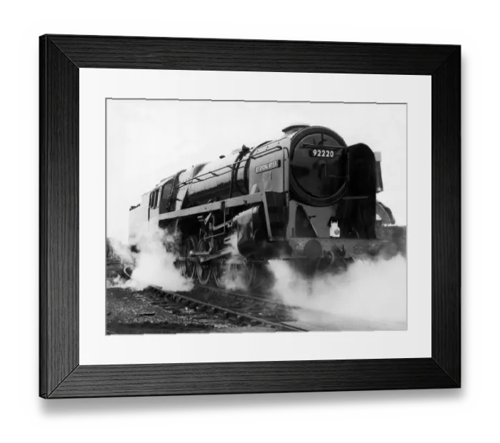 Framed Print : British Railways Standard Class 9F number 92220 Evening Star Framed Print : British Railways Standard Class 9F number 92220 Evening Star