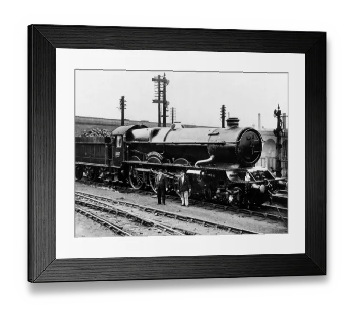 Framed Print : Great Western Railway (GWR) 6000 Class King George I steam locomotive at Stafford Road Framed Print : Great Western Railway (GWR) 6000 Class King George I steam locomotive at Stafford Road