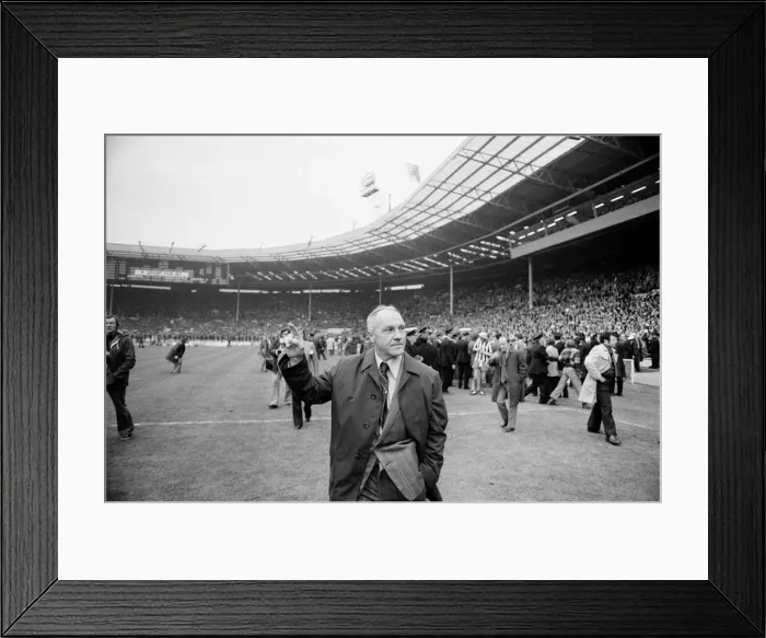 Framed Print : FA Cup Final at Wembley Stadium between Liverpool and Newcastle United Framed Print : FA Cup Final at Wembley Stadium between Liverpool and Newcastle United