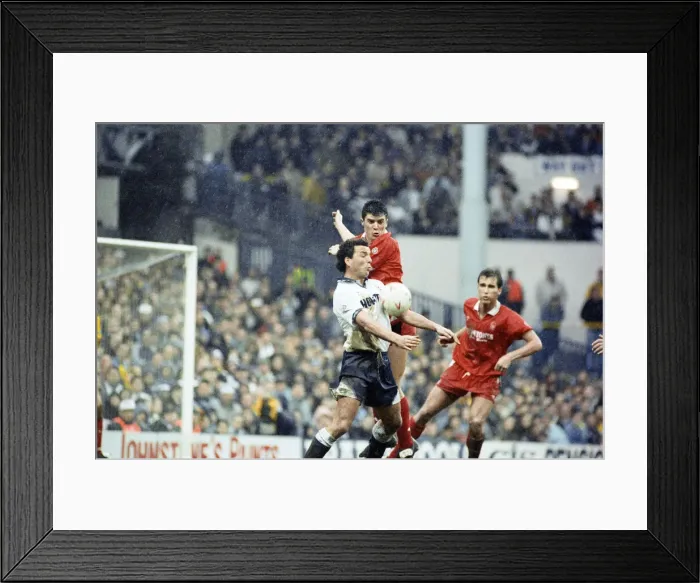 Framed Print : Rumbelows Cup Semi Final Second Leg match at White Hart Lane Framed Print : Rumbelows Cup Semi Final Second Leg match at White Hart Lane