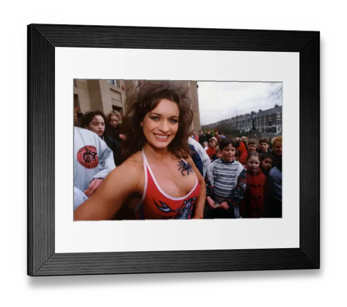 Framed Print : Television Programme Gladiators Entertainment Programme Gladiator