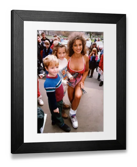 Framed Print : Television Programme Gladiators Entertainment Programme Gladiator