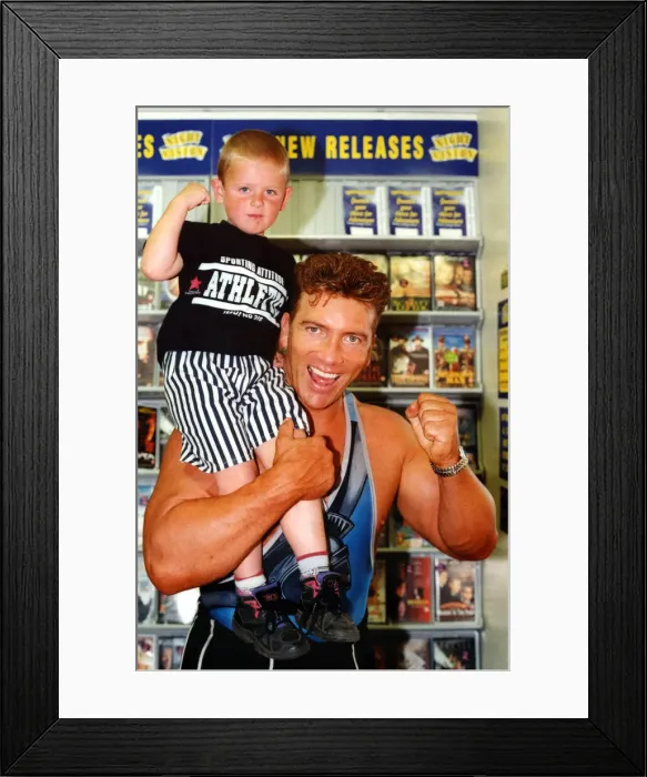 Framed Print : Television Programme Gladiators Entertainment Programme Gladiator