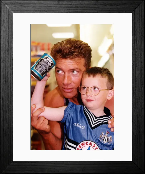 Framed Print : Television Programme Gladiators Entertainment Programme Gladiator