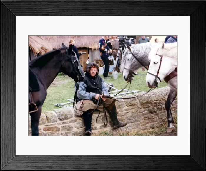 Framed Print : Television Programme The filming of the BBC television production of the classic
