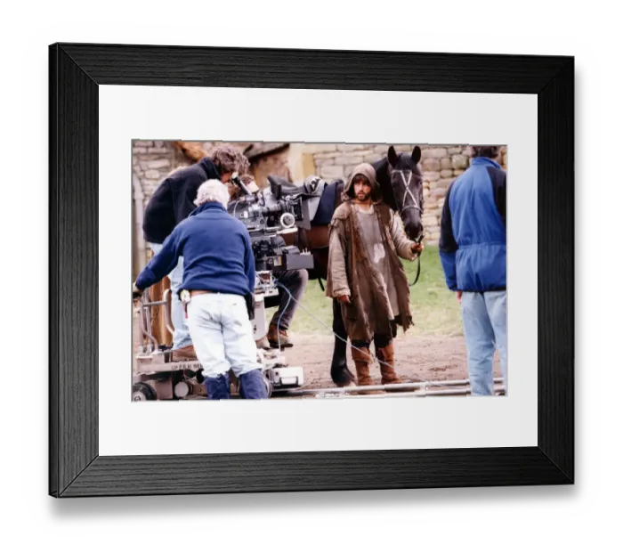 Framed Print : Television Programme The filming of the BBC television production of the classic Framed Print : Television Programme The filming of the BBC television production of the classic