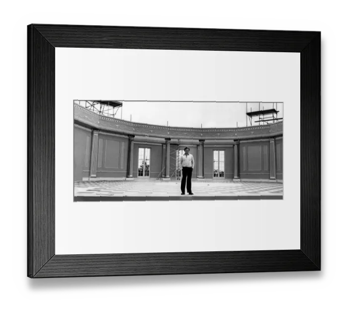 Framed Print : Television Programme BBC series Its a Knockout The stage is set for Framed Print : Television Programme BBC series Its a Knockout The stage is set for