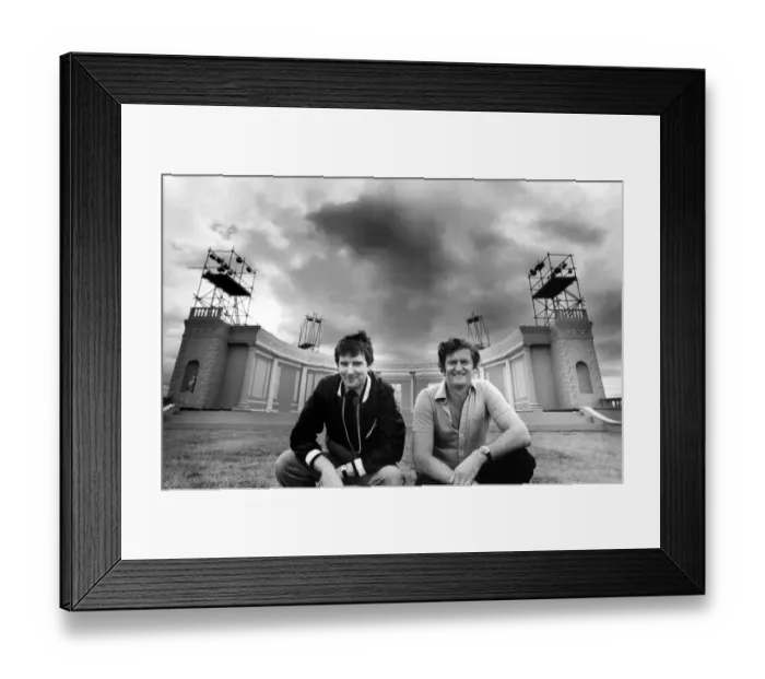 Framed Print : Television Programme BBC series Its a Knockout The stage is set for
