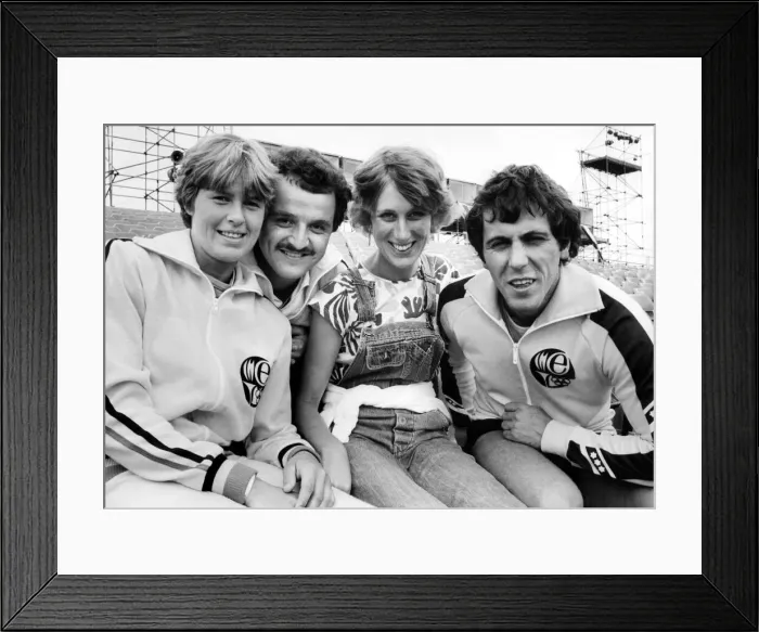 Framed Print : Television Programme BBC series Its a Knockout The British heat of Framed Print : Television Programme BBC series Its a Knockout The British heat of
