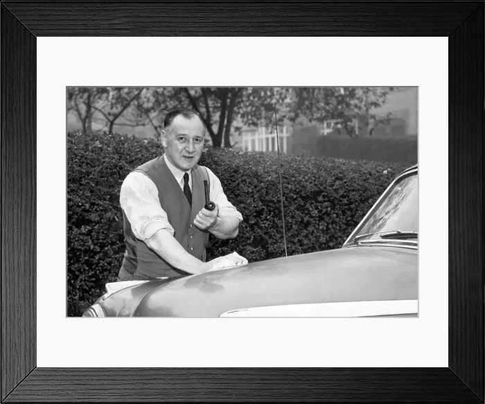 Framed Print : William Eric Houghton (29 June 1910 - 1 May 1996), was an English footballer and manager Framed Print : William Eric Houghton (29 June 1910 - 1 May 1996), was an English footballer and manager