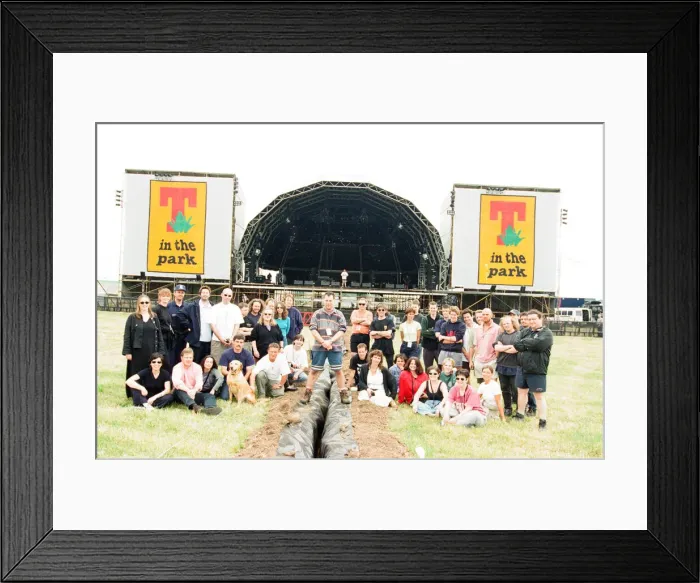 Framed Print : T in the Park Music Festival, Balado, Kinross-shire, Scotland, 11h July 1997. Preview