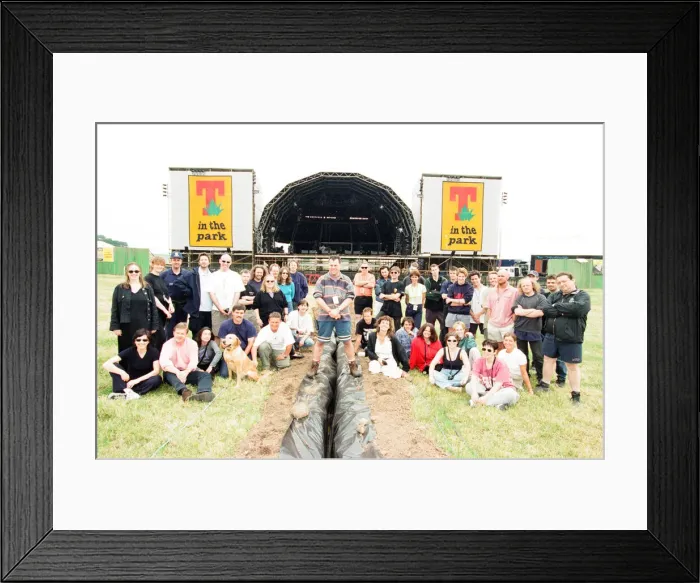 Framed Print : T in the Park Music Festival, Balado, Kinross-shire, Scotland, 11h July 1997. Preview Framed Print : T in the Park Music Festival, Balado, Kinross-shire, Scotland, 11h July 1997. Preview