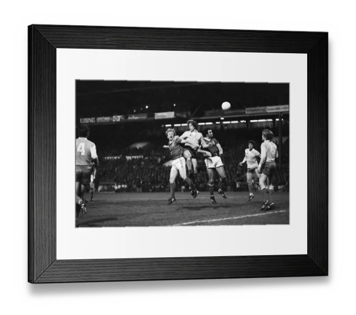 Framed Print : European Cup Semi Final First Leg match at the City Ground Framed Print : European Cup Semi Final First Leg match at the City Ground