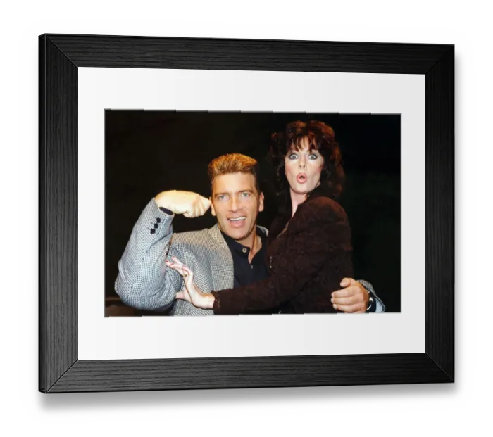 Framed Print : Television Programme Television Programme Gladiators