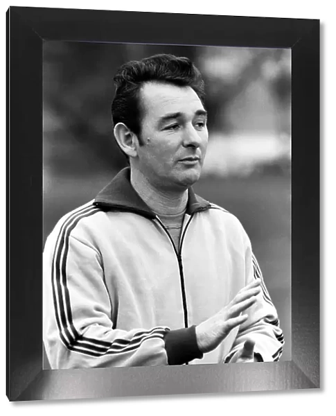 Brian Clough Nottingham Forest manager. January 1975 75-00170-008
