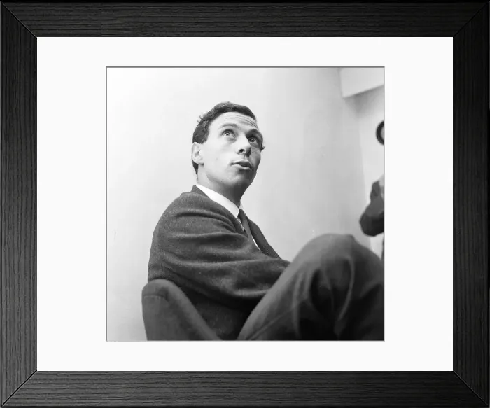 Framed Print : Jim Clark, British Formula One racing driver from Scotland