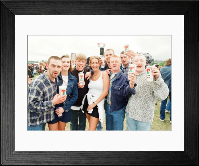 Framed Print : T in the Park Music Festival, Strathclyde Park, Lanarkshire, Scotland, 14th July 1996 Framed Print : T in the Park Music Festival, Strathclyde Park, Lanarkshire, Scotland, 14th July 1996