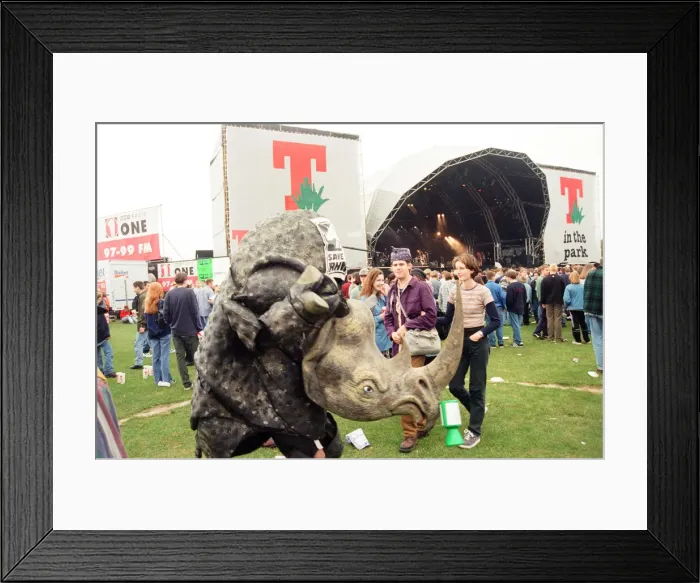 Framed Print : T in the Park Music Festival, Strathclyde Park, Lanarkshire, Scotland, 13th July 1996 Framed Print : T in the Park Music Festival, Strathclyde Park, Lanarkshire, Scotland, 13th July 1996