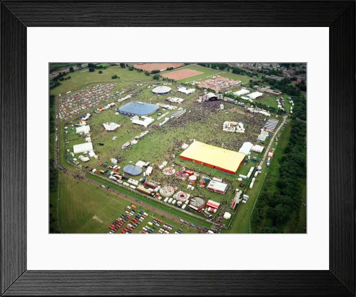 Framed Print : T in the Park Music Festival, Strathclyde Park, Lanarkshire, Scotland, 14th July 1996