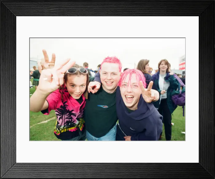 Framed Print : T in the Park Music Festival, Strathclyde Park, Lanarkshire, Scotland, 13th July 1996