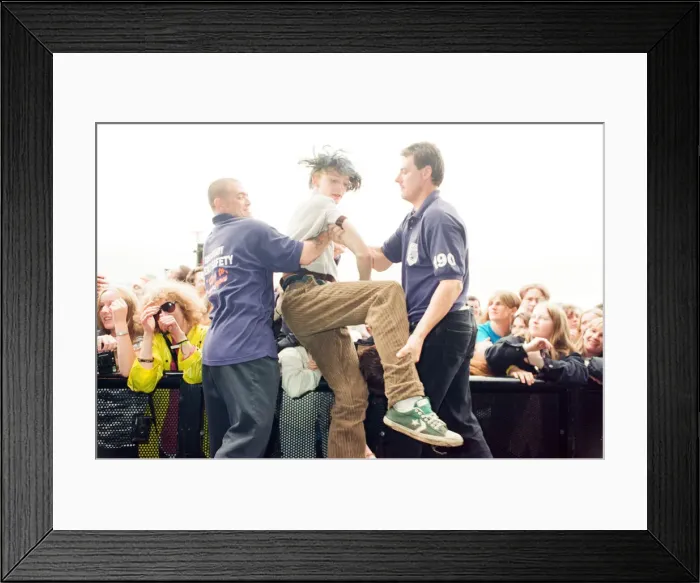 Framed Print : T in the Park Music Festival, Strathclyde Park, Lanarkshire, Scotland, 14th July 1996