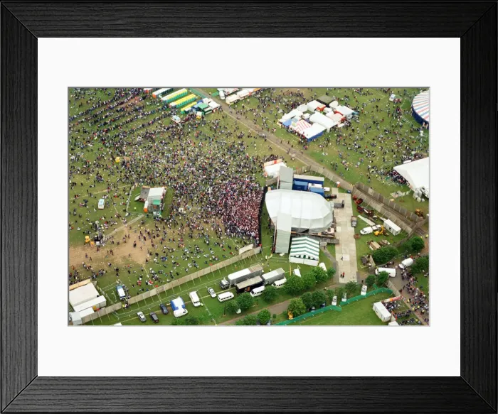 Framed Print : T in the Park Music Festival, Strathclyde Park, Lanarkshire, Scotland, 14th July 1996