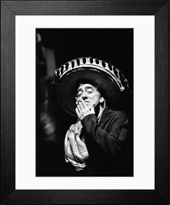 Framed Print : Tony Hancock rehearsing for a show in Blackpool. 29th June 1966 Framed Print : Tony Hancock rehearsing for a show in Blackpool. 29th June 1966