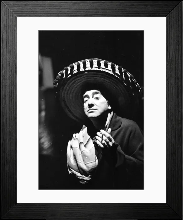 Framed Print : Tony Hancock rehearsing for a show in Blackpool. 29th June 1966 Framed Print : Tony Hancock rehearsing for a show in Blackpool. 29th June 1966