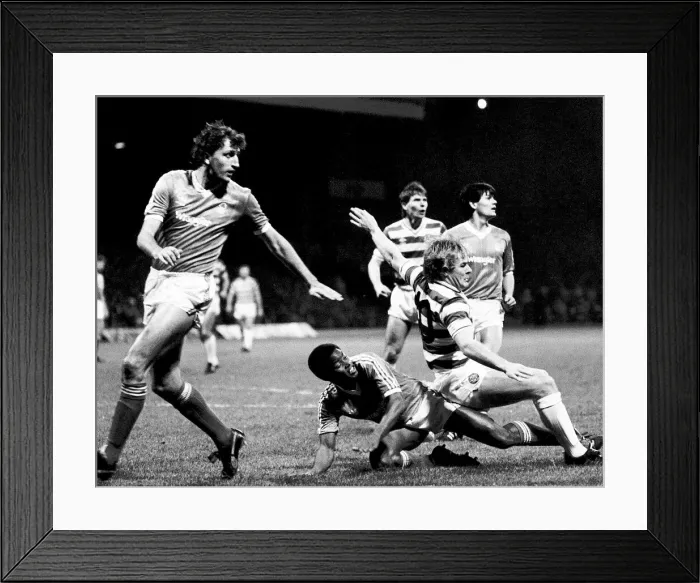 Framed Print : UEFA Cup Third Round Second Leg match at the City Ground December 1983 Nottingham Forest Framed Print : UEFA Cup Third Round Second Leg match at the City Ground December 1983 Nottingham Forest